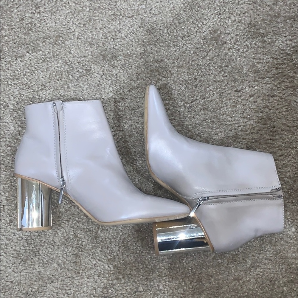 Zara Leather Booties